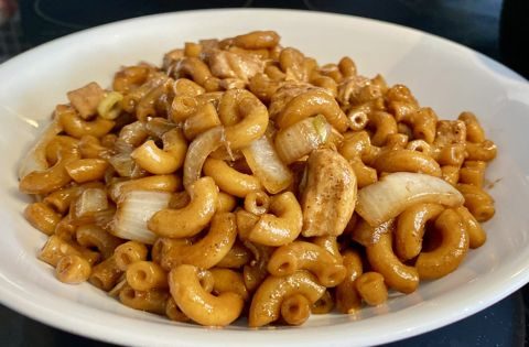 Nouilles au poulet style Québec